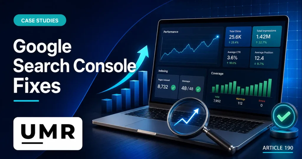 Google Search Console Fixes