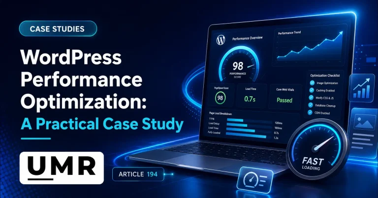 WordPress Performance Optimization: A Practical Case Study